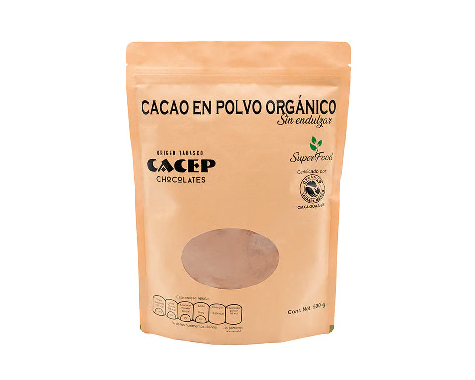 Cacao en polvo 500g (Cocoa natural)