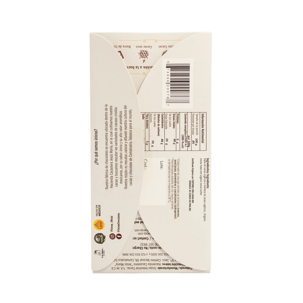 Barra 85g Chocolate Semiamargo 70%