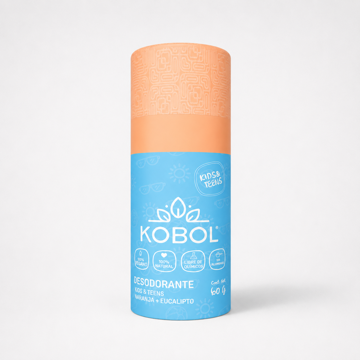 Desodorante KIDS & TEENS Naranja-Eucalipto 60gr