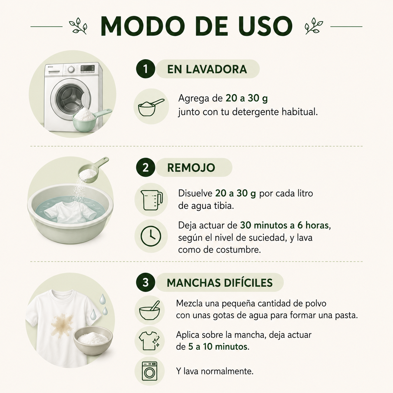 Quitamanchas Oxígeno Activo