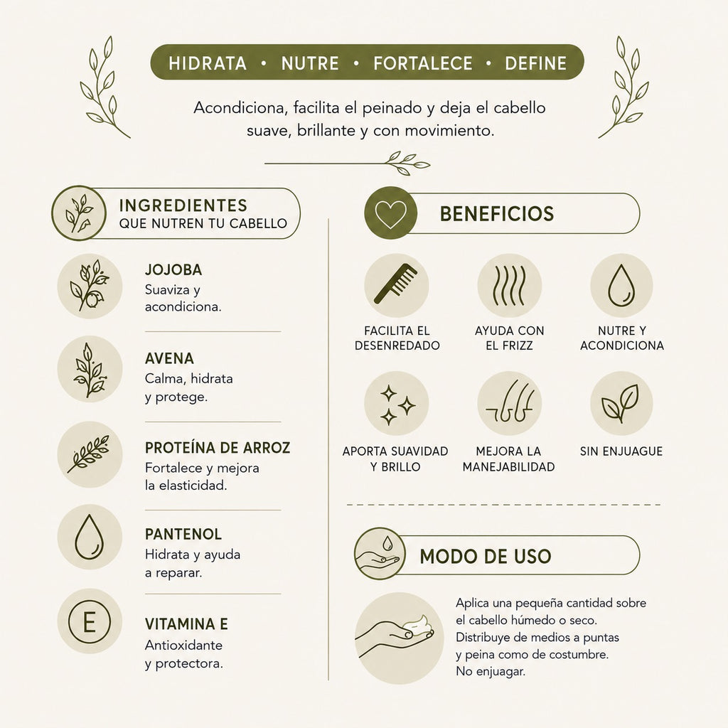 Crema para Peinar Nutritiva