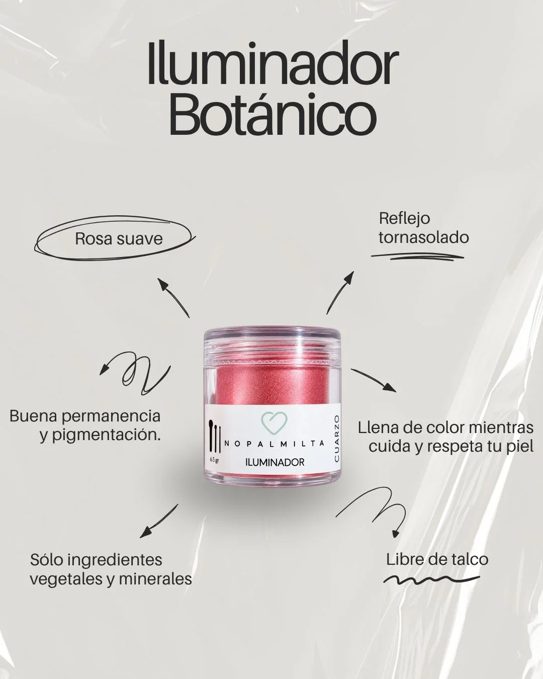 Iluminador facial Cuarzo
