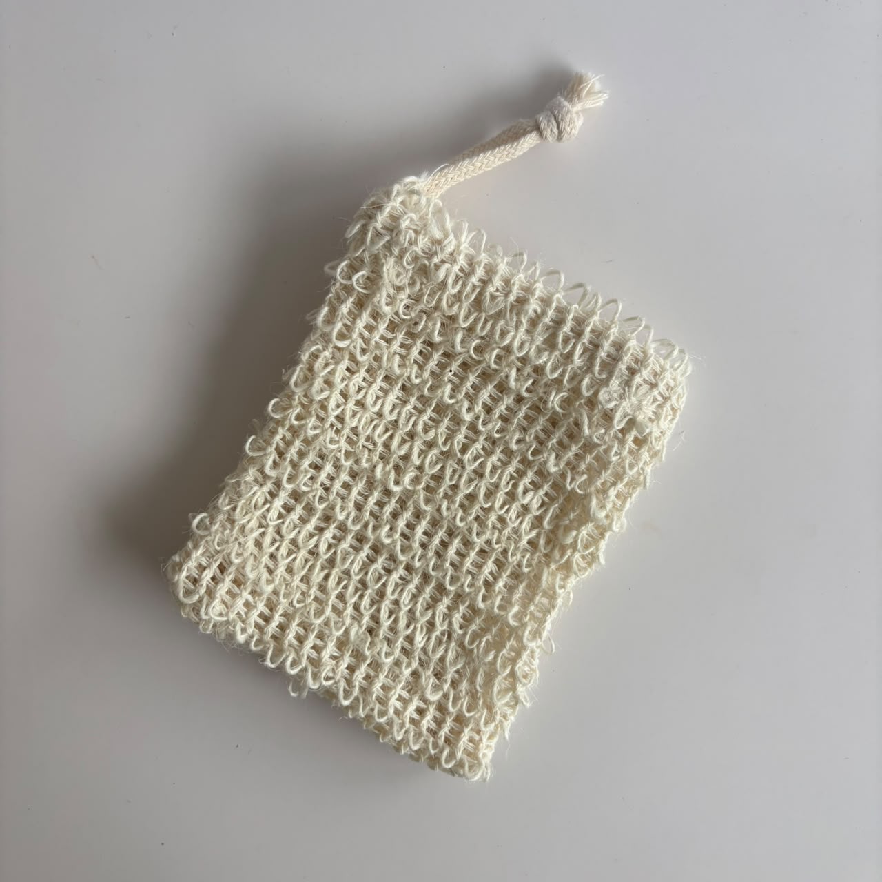 Bolsa para jabón de sisal