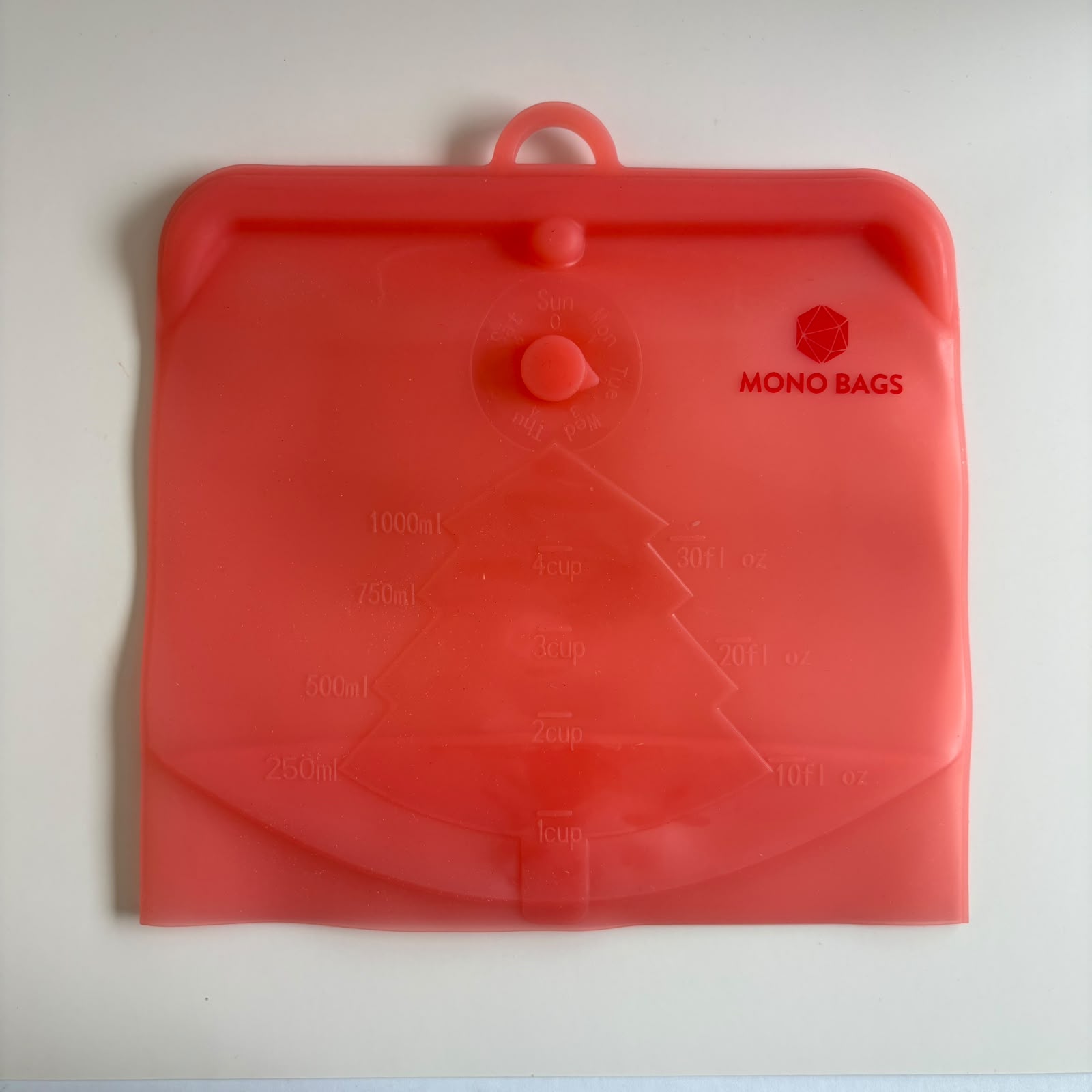 Bolsa silicón grado alimenticio 1 litro