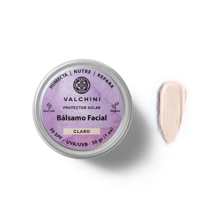 Bálsamo Protector Solar Mineral Facial con color SPF 30