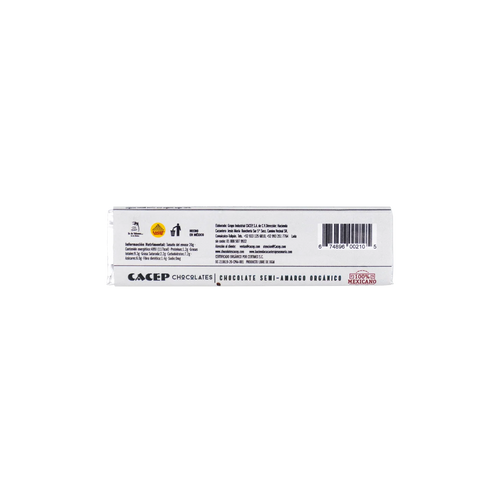 Barrita 20g Chocolate Semiamargo 70%