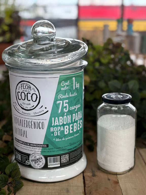 Jabón de ropa para bebé en polvo a granel