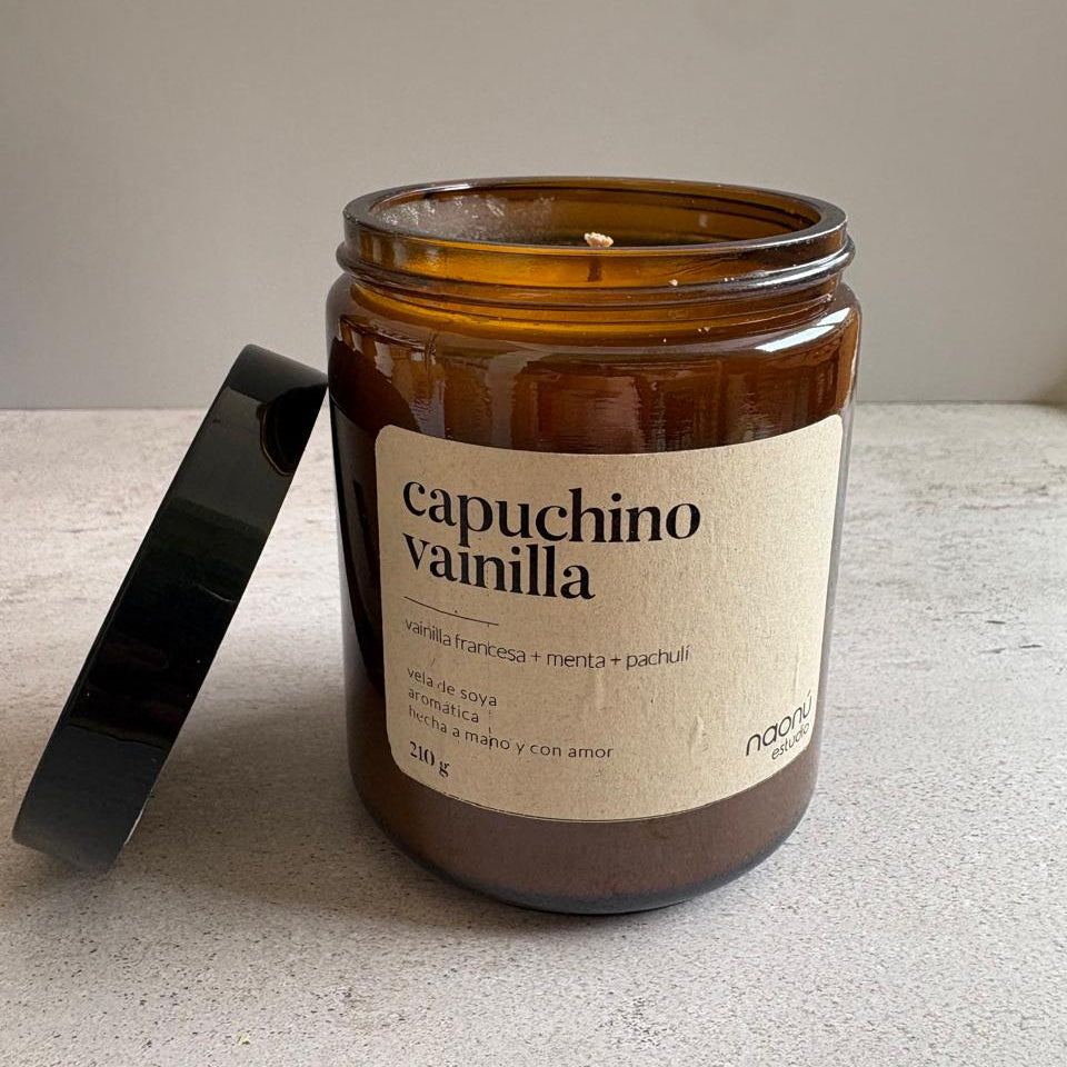 Vela Capuccino Vainilla 210 gr.