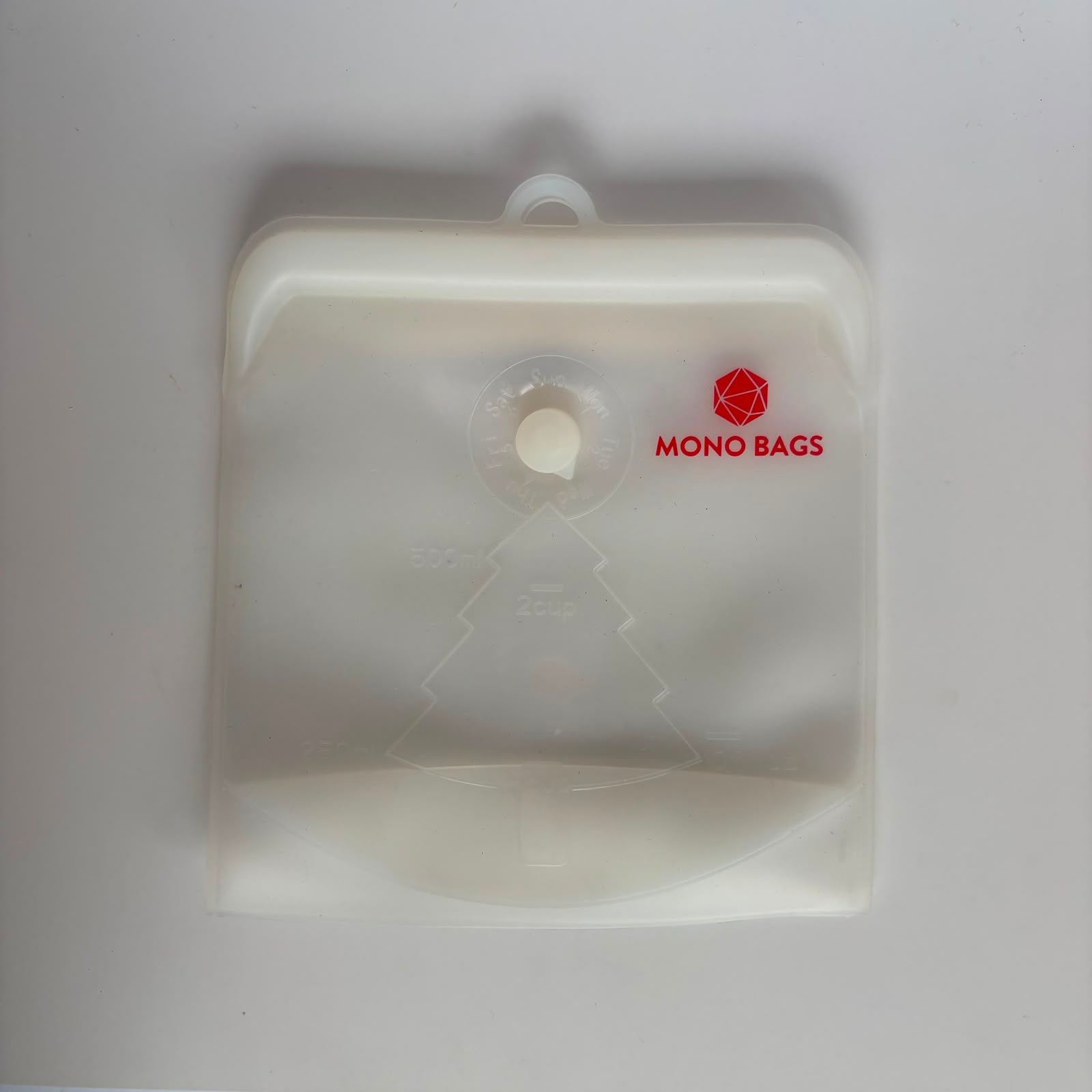 Bolsa silicón grado alimenticio 500ml