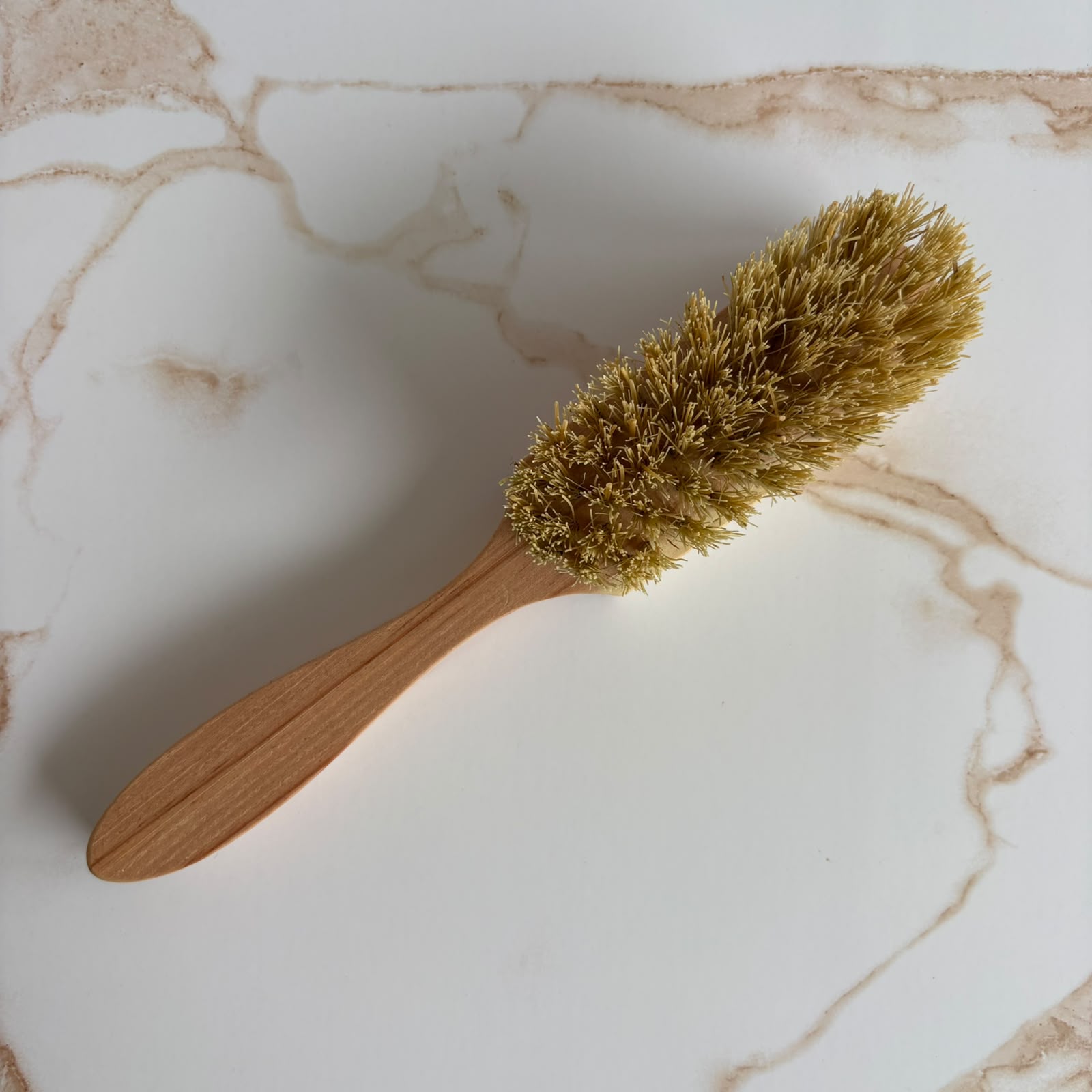Cepillo Cabello madera & lechuguilla chico