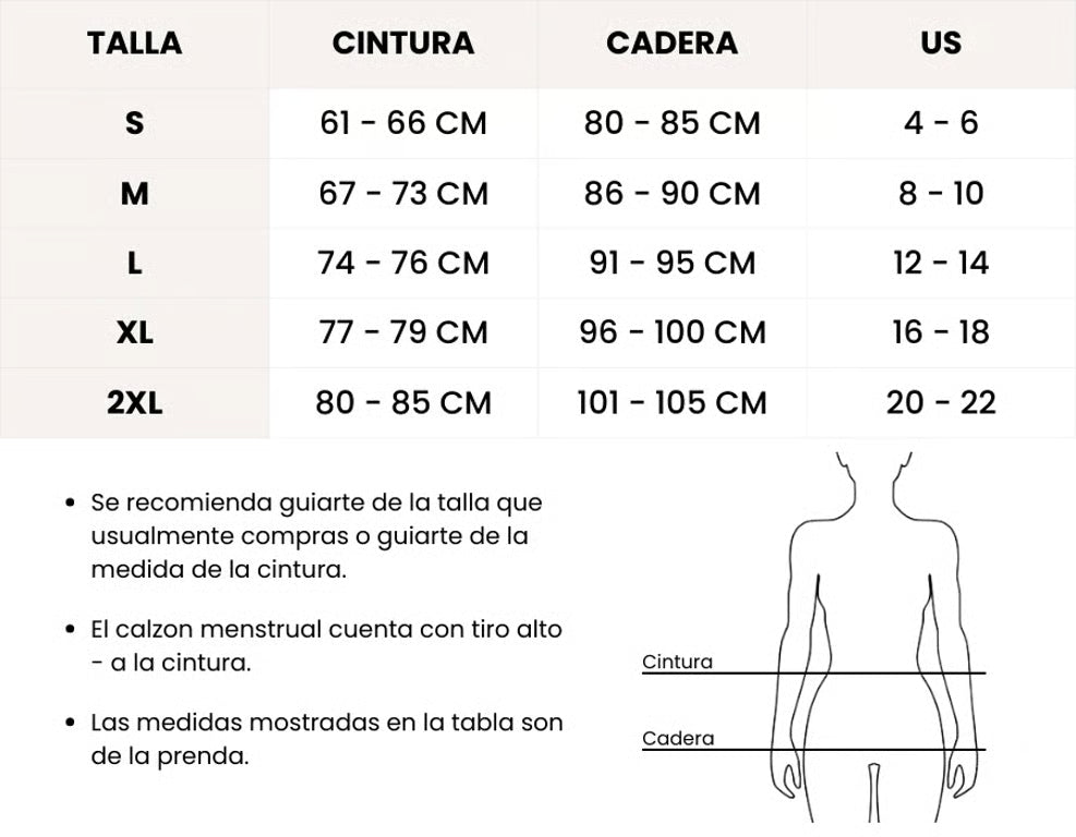 Calzón Menstrual Frida - Ligero