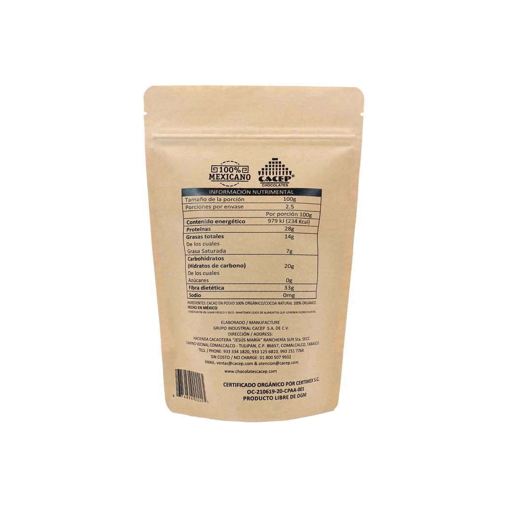 Cacao en polvo 250g (Cocoa natural)