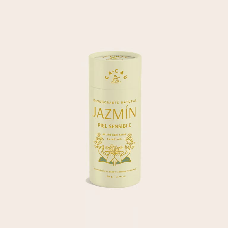 Desodorante Piel Sensible Jazmín Barra 80gr