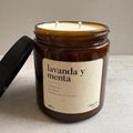 Vela Lavanta y Menta 400gr