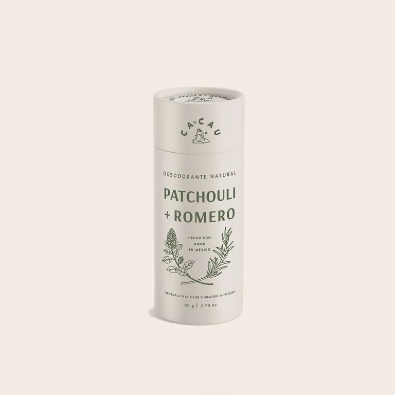 Desodorante Patchouli + Romero 40g