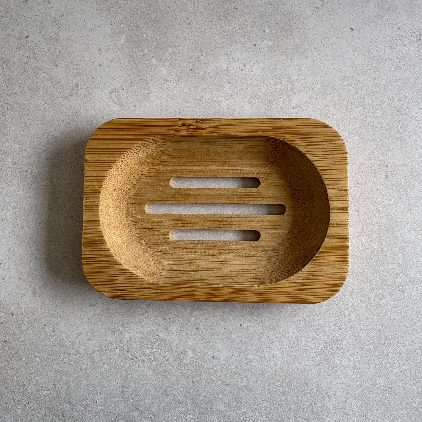 Jabonera Bambú Rectangular