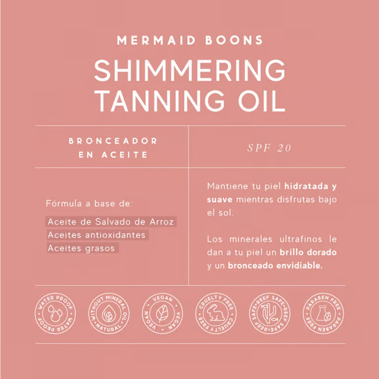 Shimmering Tanning Oil SPF 20